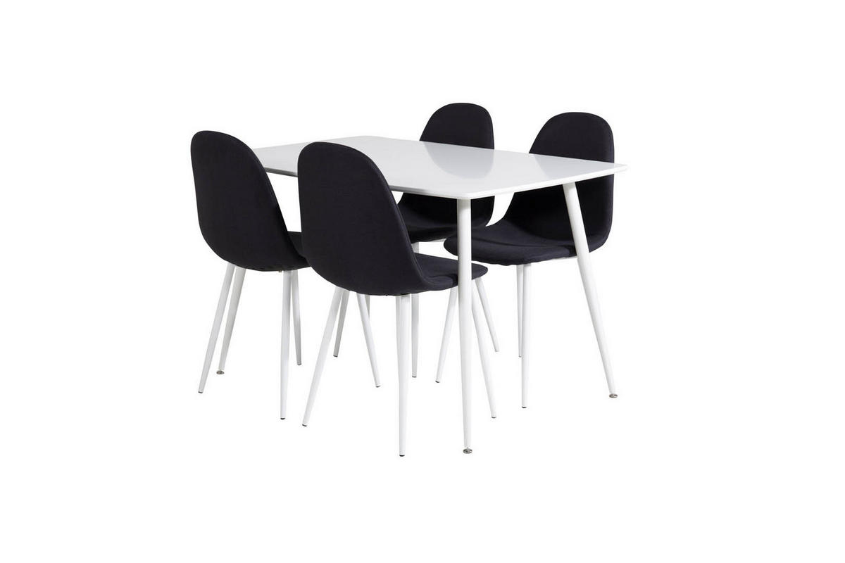 TISCHGRUPPE Weiß - Weiß, Holzwerkstoff (80/75/120cm) - ebuy24