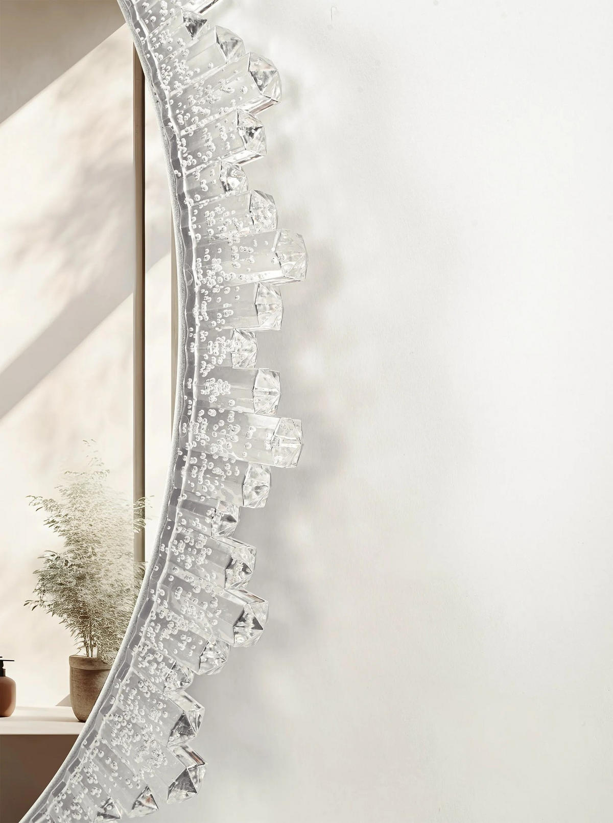 SPIEGEL Rea Led 60cm Yh-3564 - Transparent, Glas (60/2/60cm) - REA