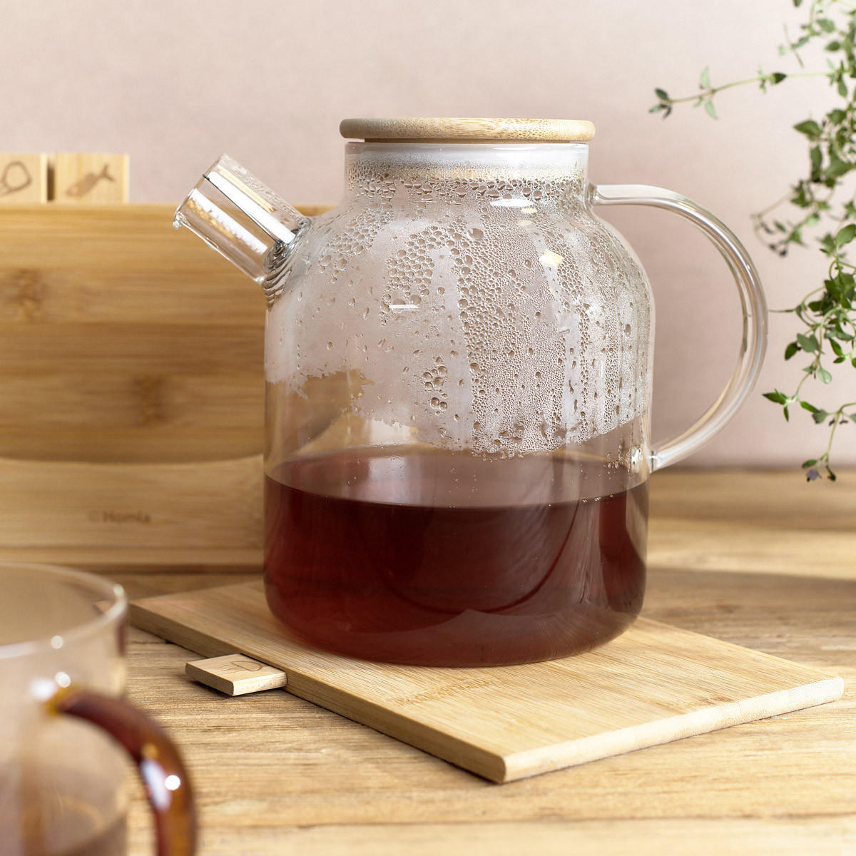 TEEKANNE Saffron 1,8 l - Transparent, Glas (1.8L) - Homla