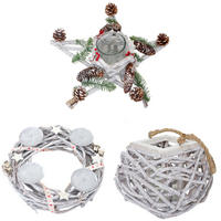 ADVENTSKRANZ 3ER SET Multicolor - Multicolor, Holz (18cm) - MCW
