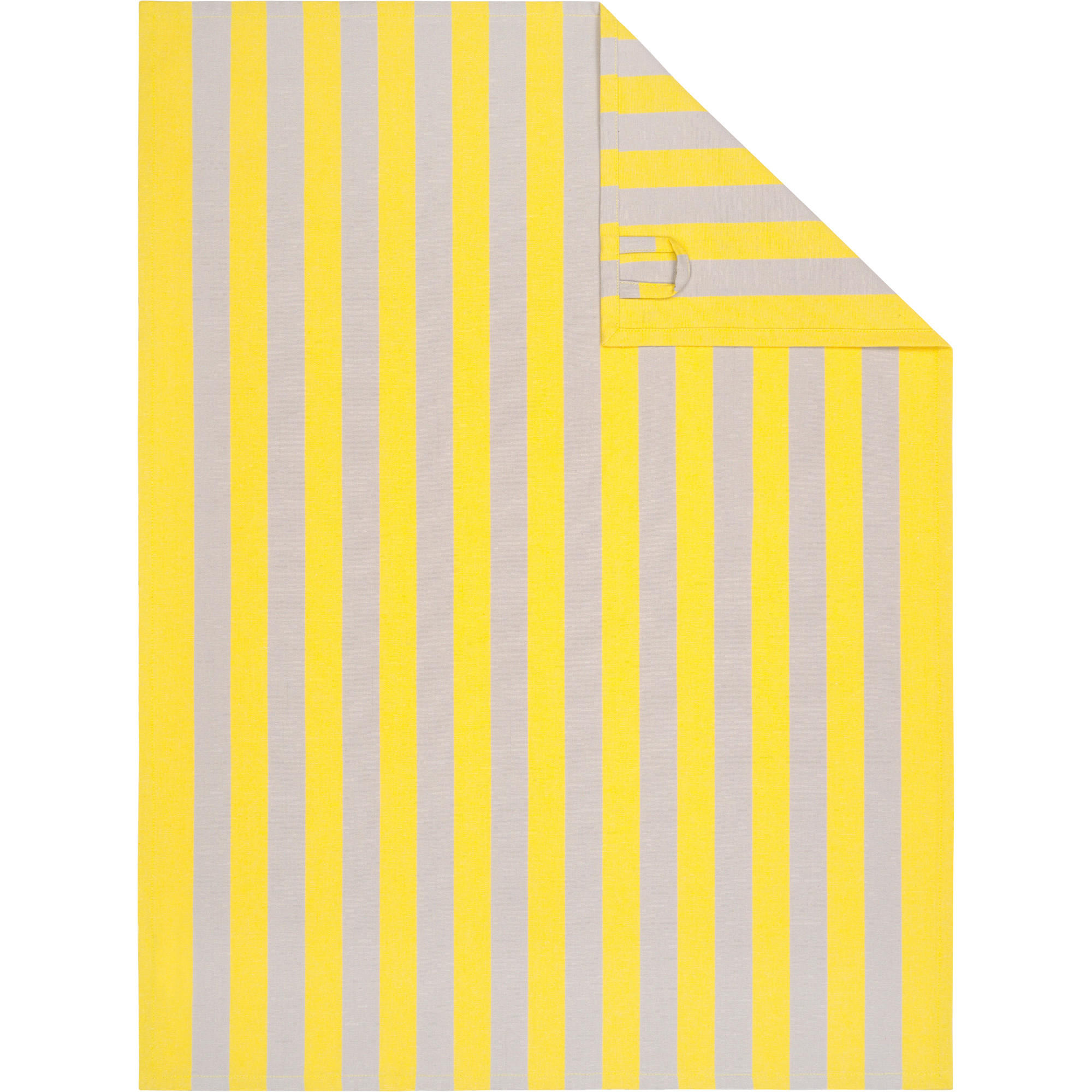 GESCHIRRTÜCHER PRINTS & STRIPES STREIFEN 546 STEIN/GELB - 53 - Gelb, Textil (50/70cm) - Cawö