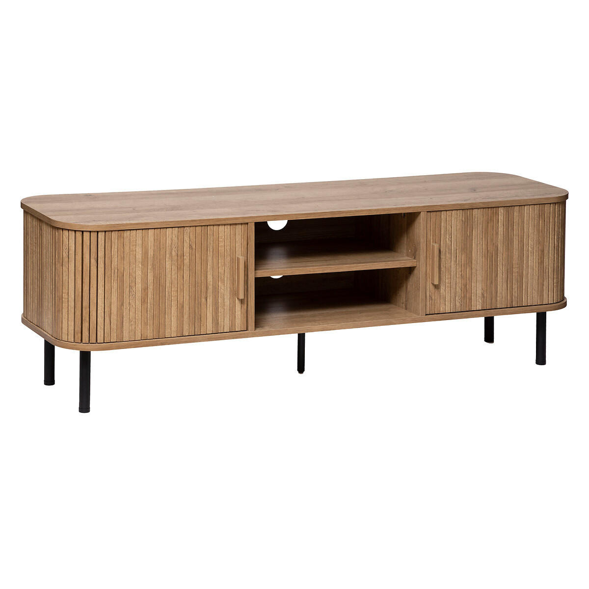 Atmosphera Createur d´interieur Fernsehschrank Braun 40x46x140 cm