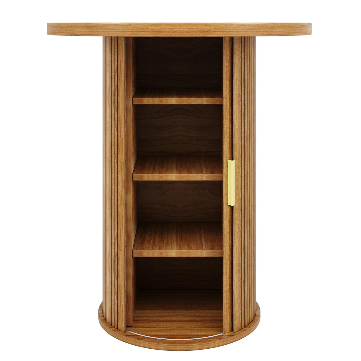 BARTISCH Holzoptik 60/60/91,6 cm - Naturfarben, Holz (60/60/91.6cm) - PANGIVO
