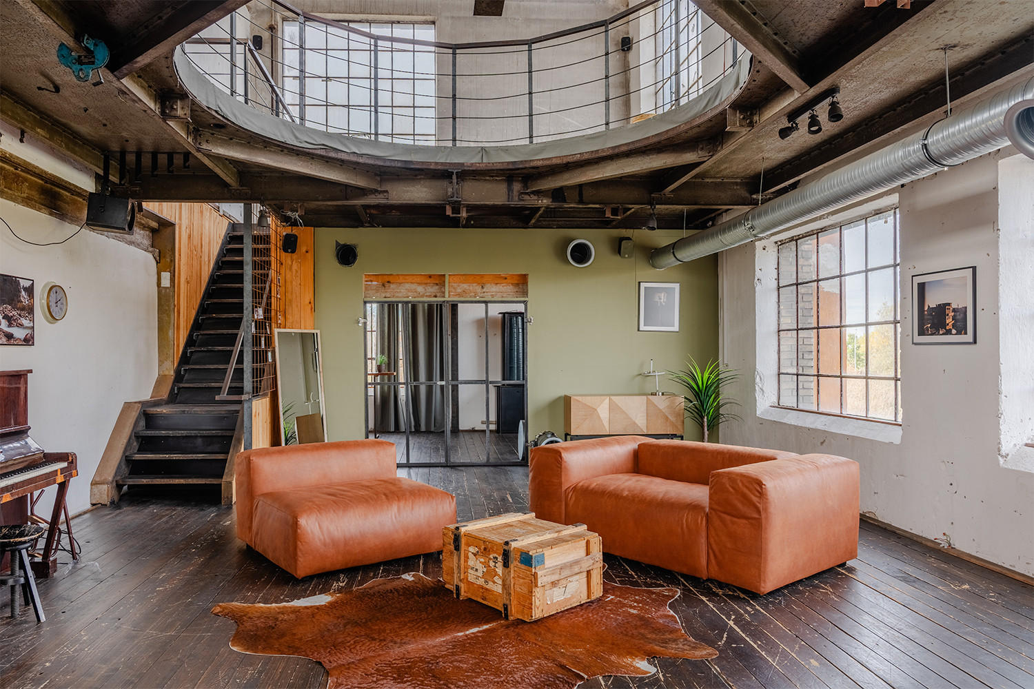 Thumbnail - Kawola Modulsofa, Braun, Leder, Nachbildung, 3-Sitzer, Füllung: Federn, 306x72x120 cm, Wohnzimmer, Sofas & Couches, Sofa...