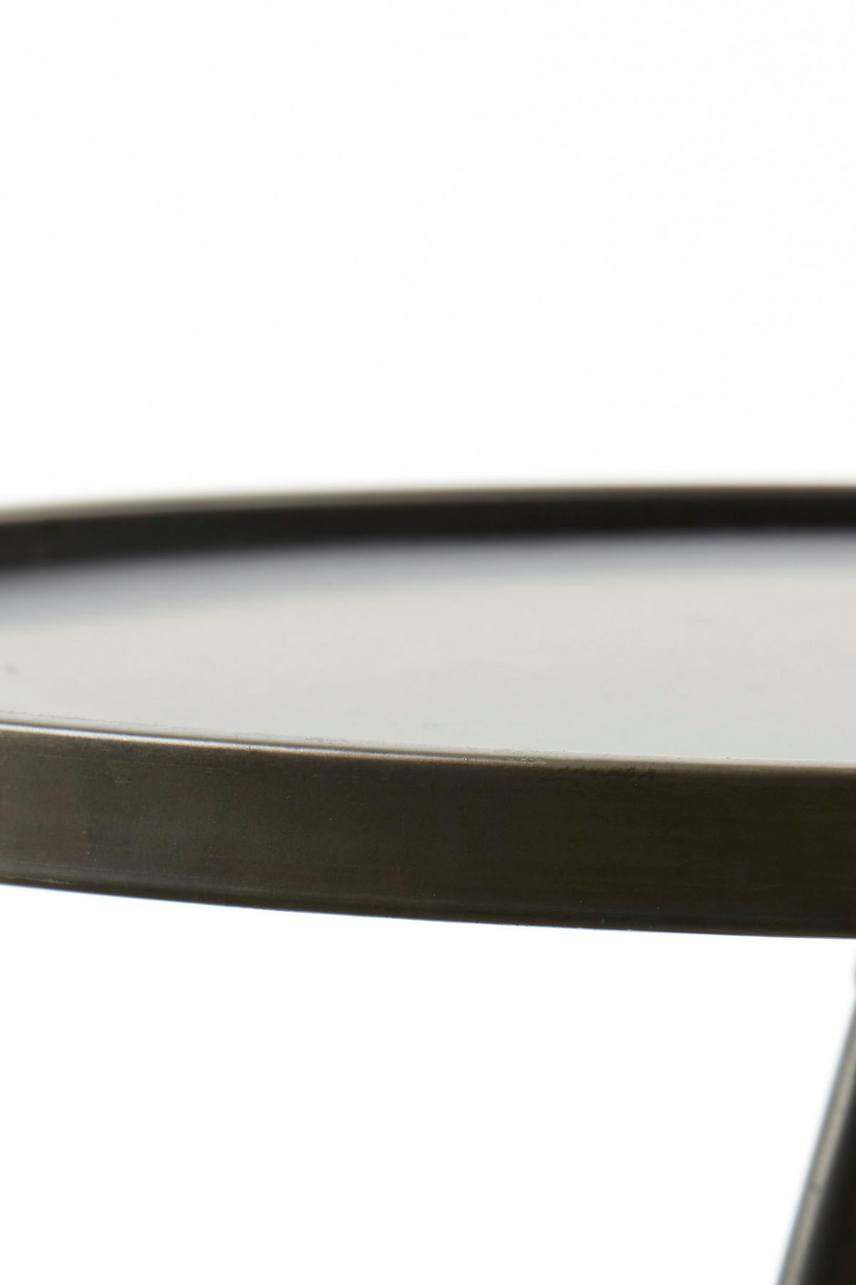 SÄULE Envira Grau Ø39,5/119,5 cm - Grau, Metall (39.5/39.5/119.5cm) - Light & Living