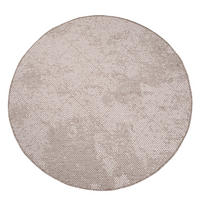 OUTDOOR-TEPPICH DuoRug 5845 Creme 160x160 cm - Beige, Textil (160/160cm) - carpet city