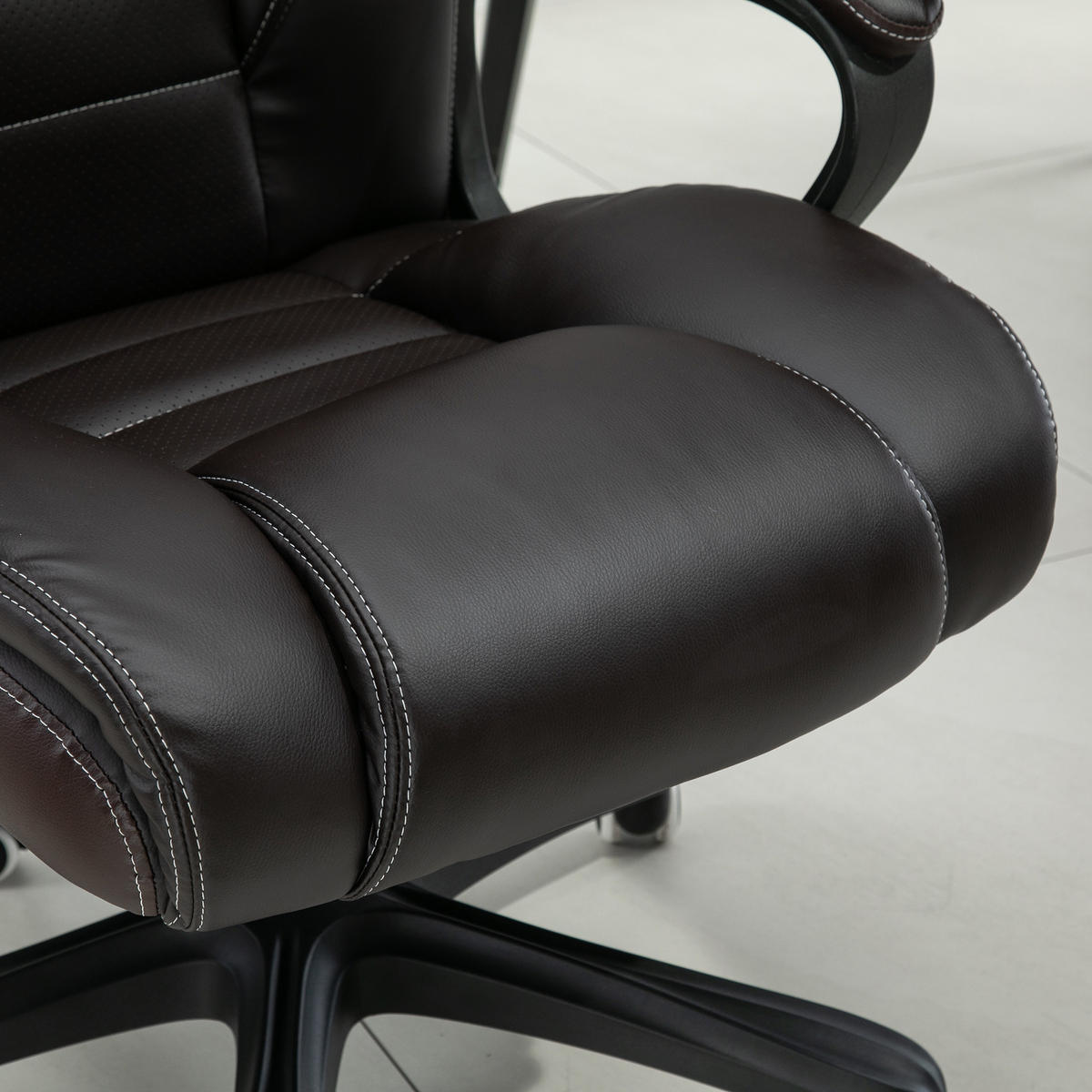 CHEFSESSEL DE-11656 ergonomisch mit Massagefunktion Schwarz - Schwarz, Metall (78/120/66cm) - ComfortXL