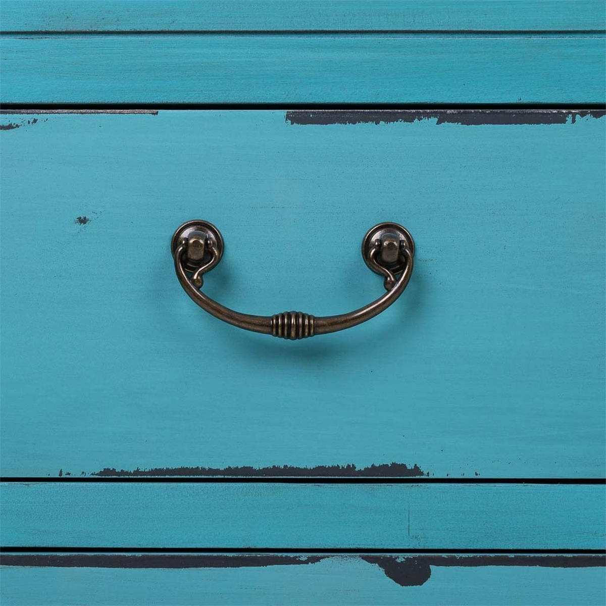 LOWBOARD aus Holz 120x40x50 cm - Blau, Holzwerkstoff (120/50/40cm) - Wanderlust