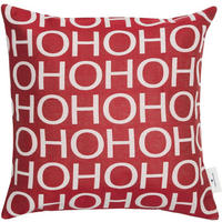 ZIERKISSENHÜLLE HO HO HO - Rot, Textil (40/40cm) - Tom Tailor