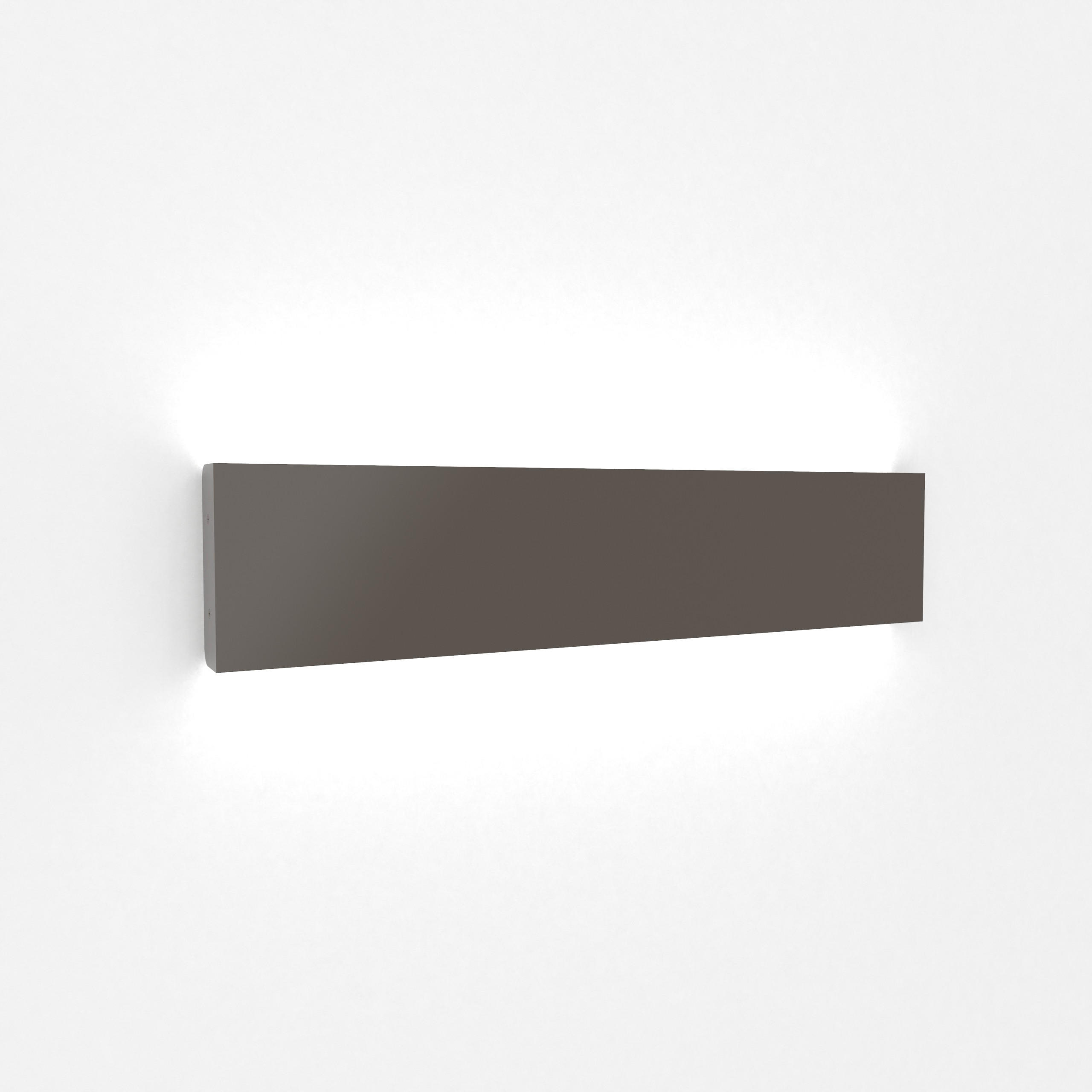 Lumicom Led-Wandleuchte Graubraun 50.4x11x3.6 cm