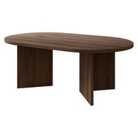 COUCHTISCH Gelizo 22 mm - Nussbaumfarben, Holzwerkstoff (65/110/42cm) - MIRJAN24