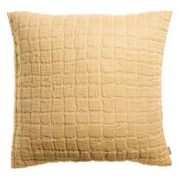 KISSEN Swami sandfarbe 45 x 45 cm - Hellgelb, Textil (45/45cm) - Vivaraise
