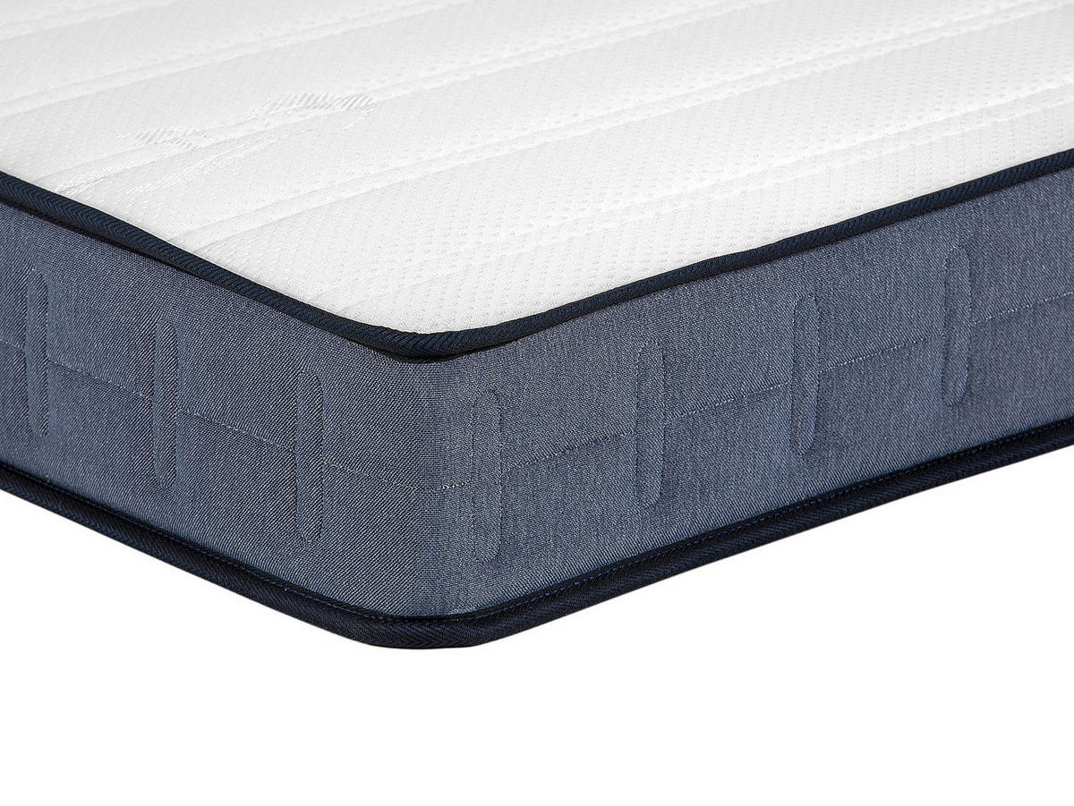STANDARDMATRATZE - 1 Person - Stoff - Weiß - - Weiß, Textil (90/190cm) - Vente-Unique