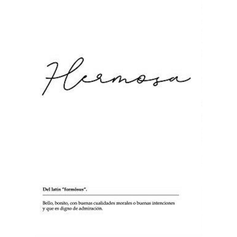 POSTER Nordische Schwarz-Weiß – Schwester A4 Rahmenlos - Klar, Papier (29.7/5/21cm) - Nacnic