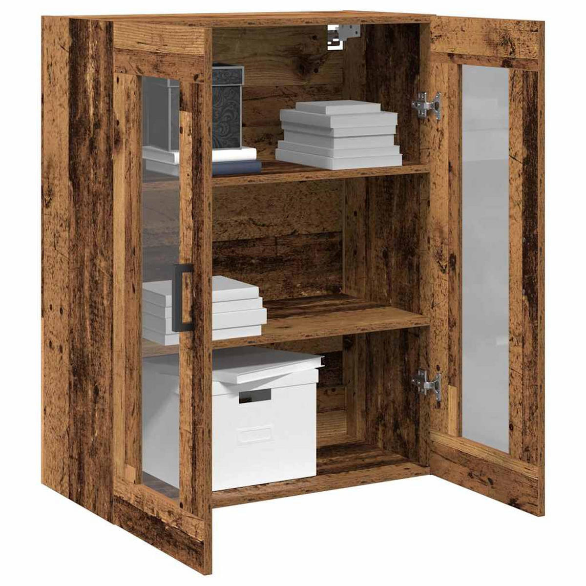 WANDSCHRANK Altholz 69,5/34/90 Cm Holzwerkstoff - Braun, Holz (34/90/69.5cm) - vidaXL