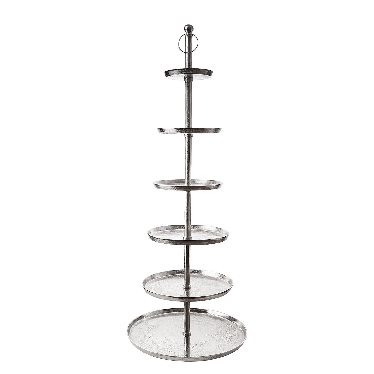 ETAGERE Banquet - Silberfarben, Metall (76/200cm) - Butlers
