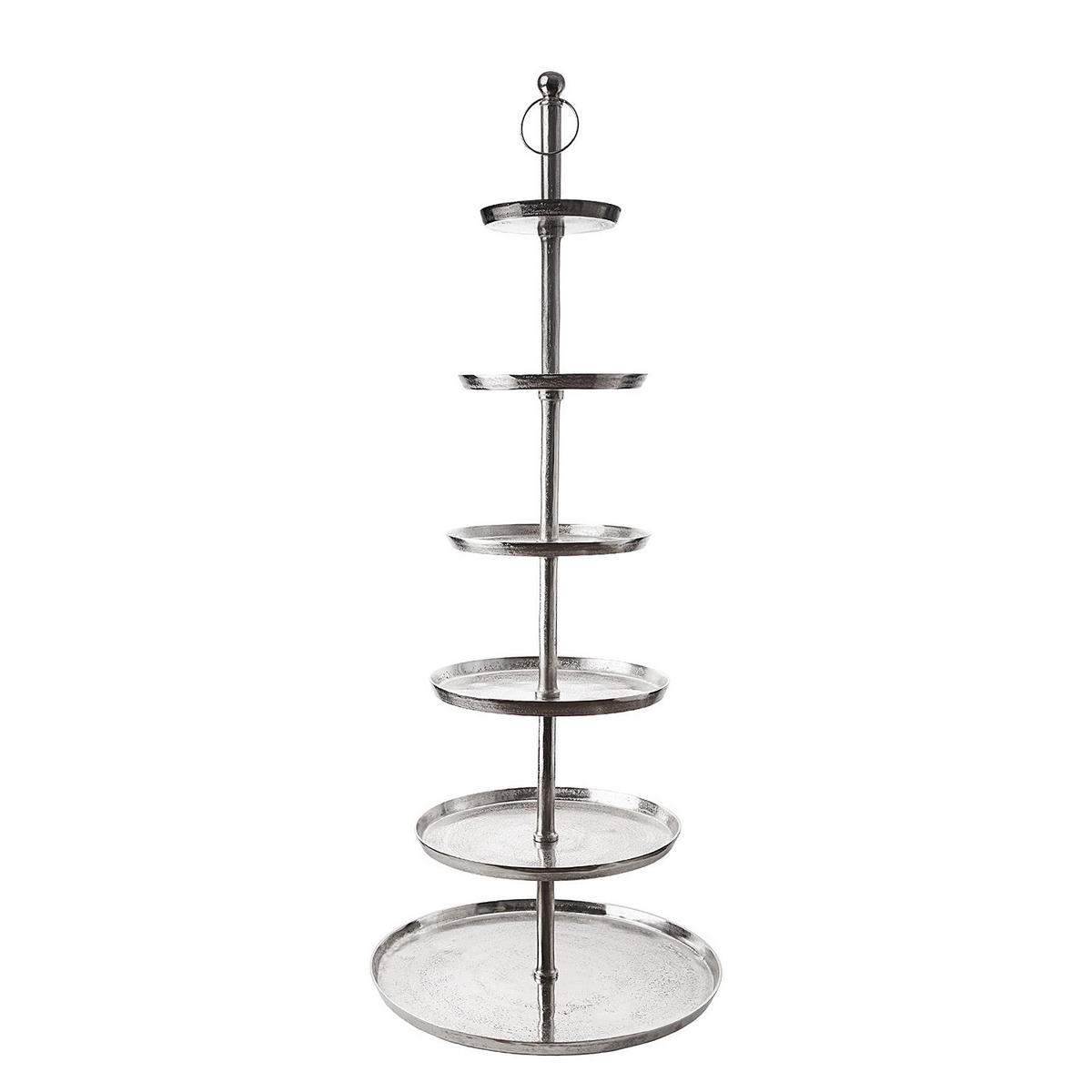 ETAGERE Banquet - Silberfarben, Metall (76/200cm) - Butlers