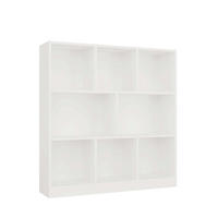 BÜCHERREGAL Weiß 100/104/24 - Weiß, Holzwerkstoff (100/104/24cm) - RAUMHIRSCH FURNITURE