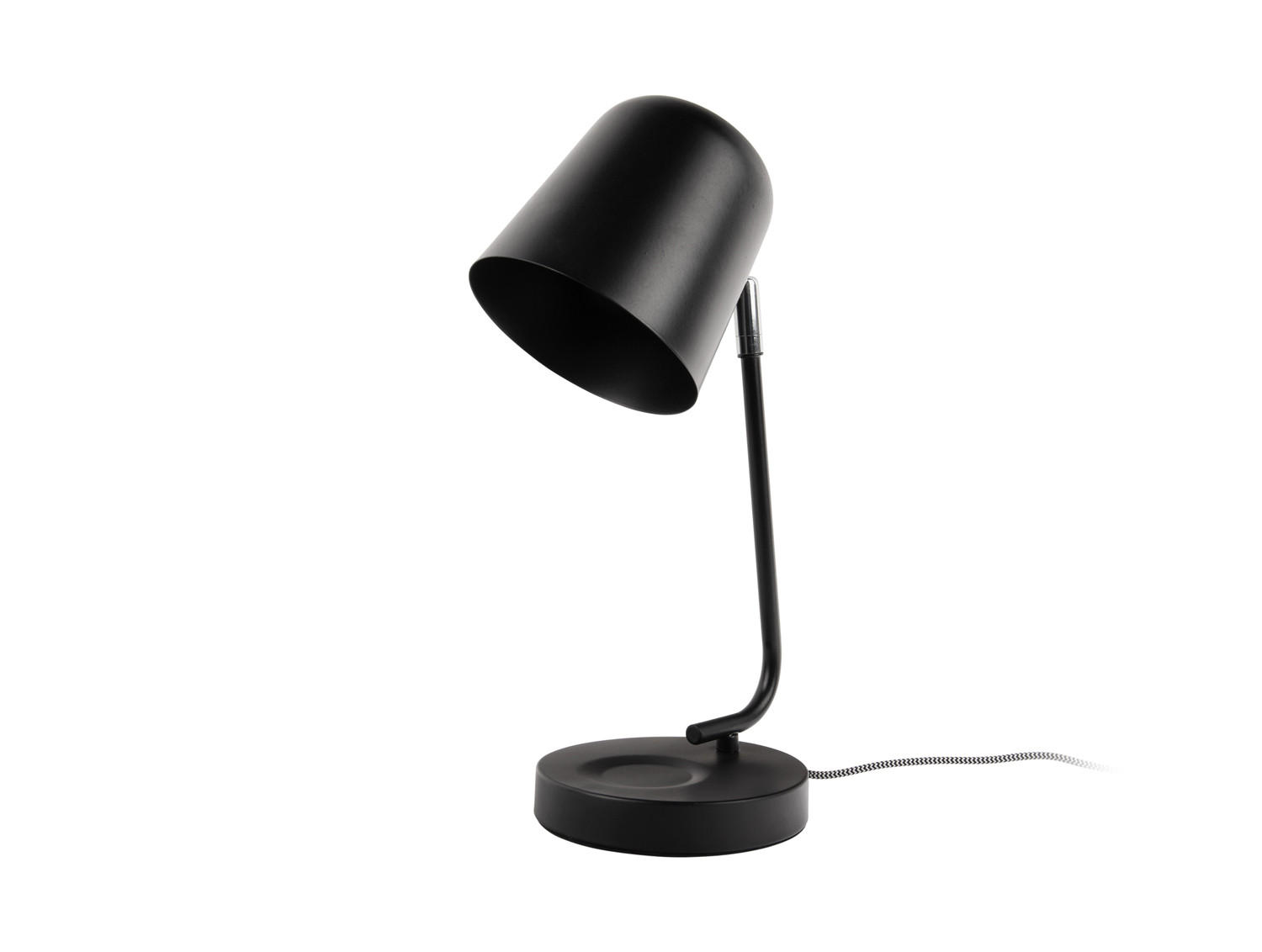 Leitmotiv Tischlampe Schwarz 15x38x15 cm