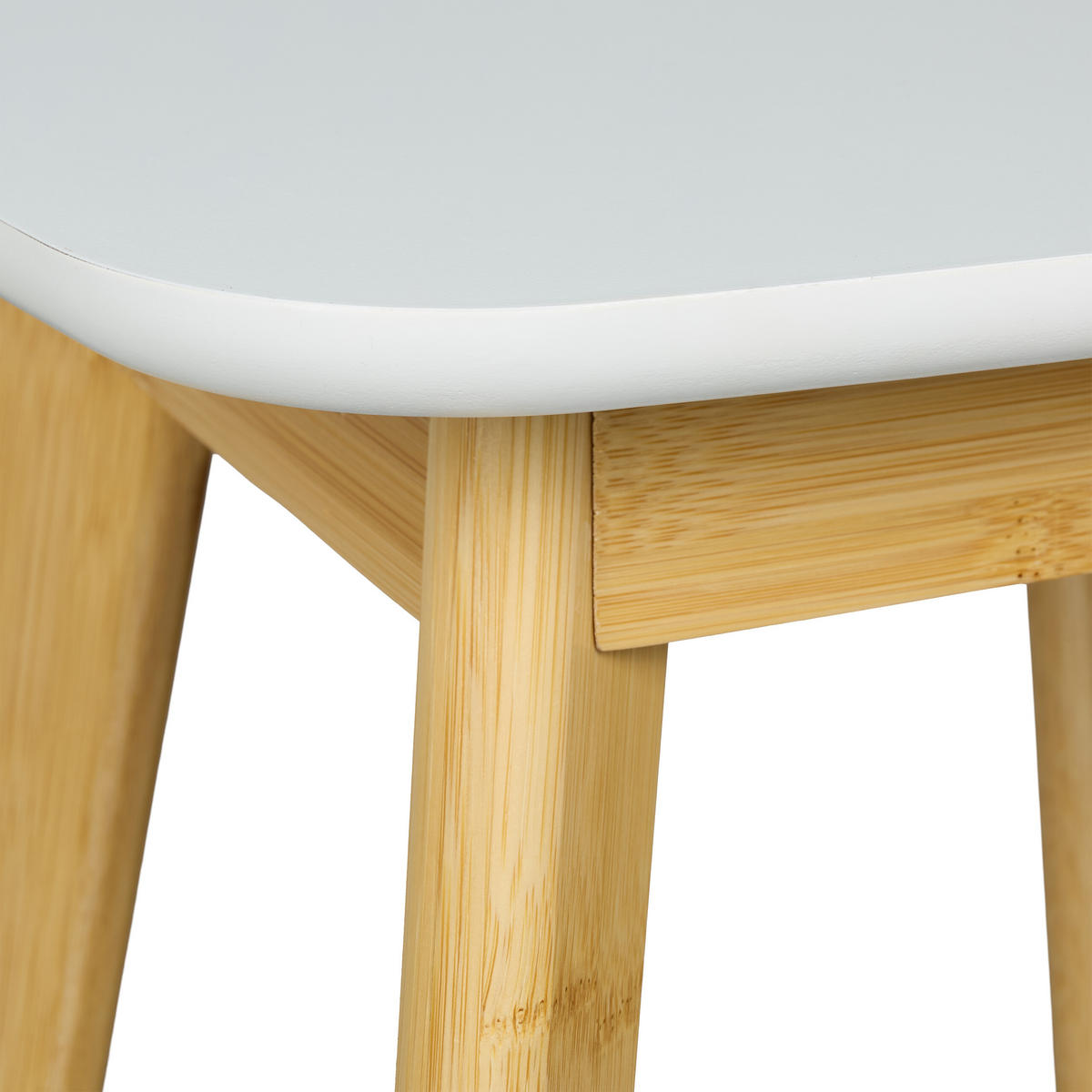 ESSZIMMERHOCKER - Hellbraun, Holz/Holzwerkstoff (33/46/33cm) - Relaxdays