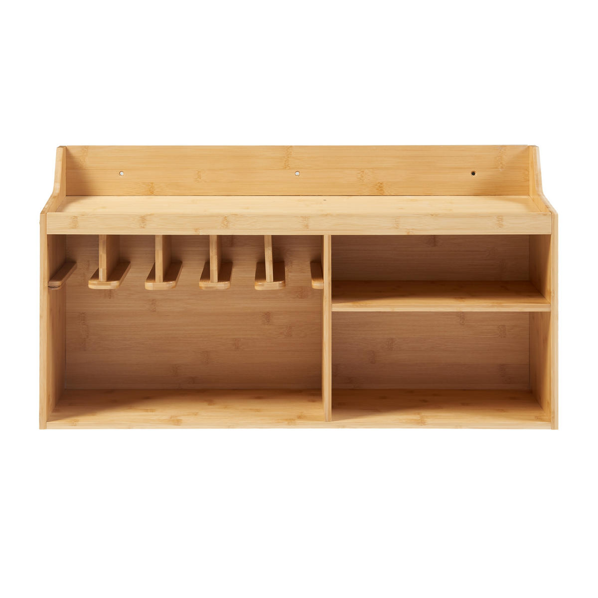 WERKZEUG-ORGANIZER Gjemnes - Naturfarben, Holz (86/45/25cm) - [en.casa]