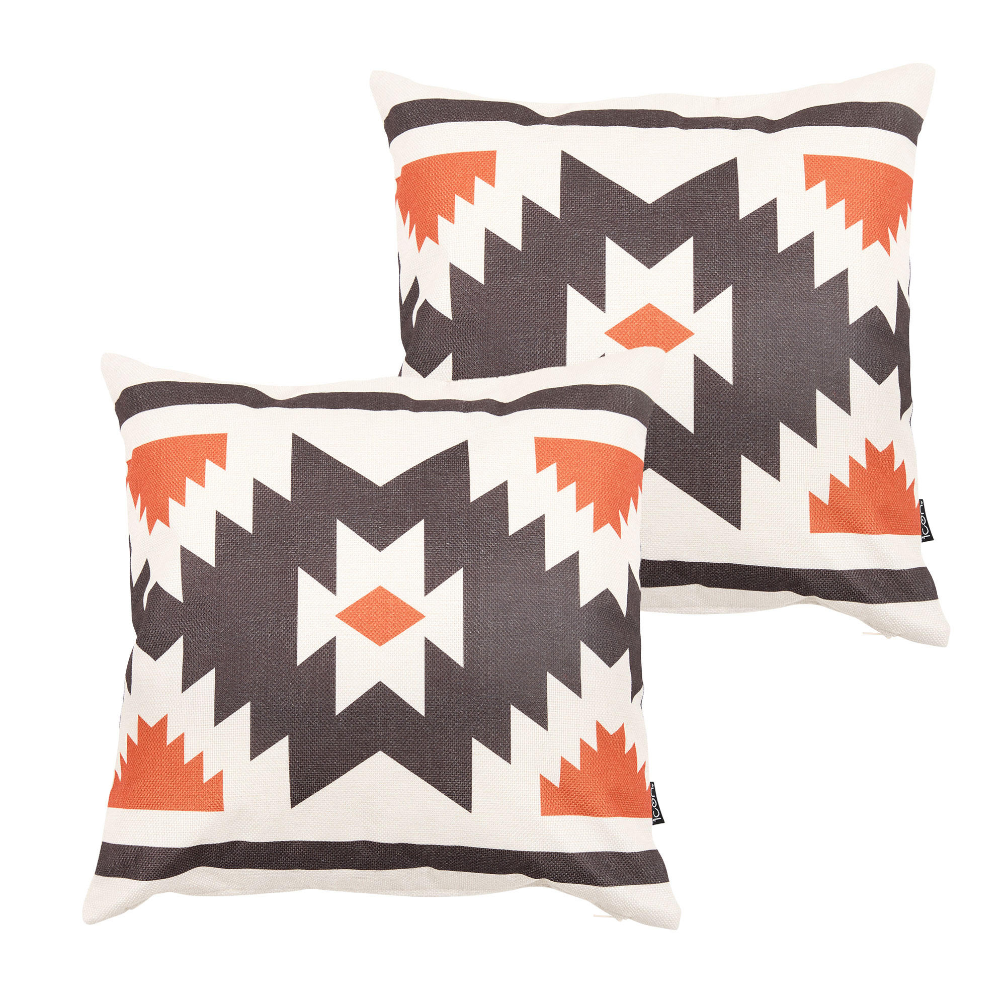 DEKOKISSEN 2er-Set - Orange, Kunststoff (43/43cm) - icon