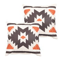 DEKOKISSEN 2er-Set - Orange, Kunststoff (43/43cm) - icon
