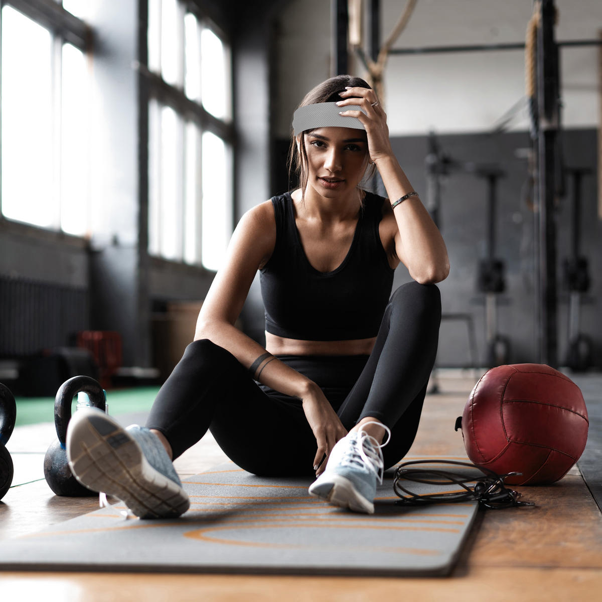 2XKÜHLHANDTUCH - Grau, Kunststoff/Textil (90/30cm) - Relaxdays