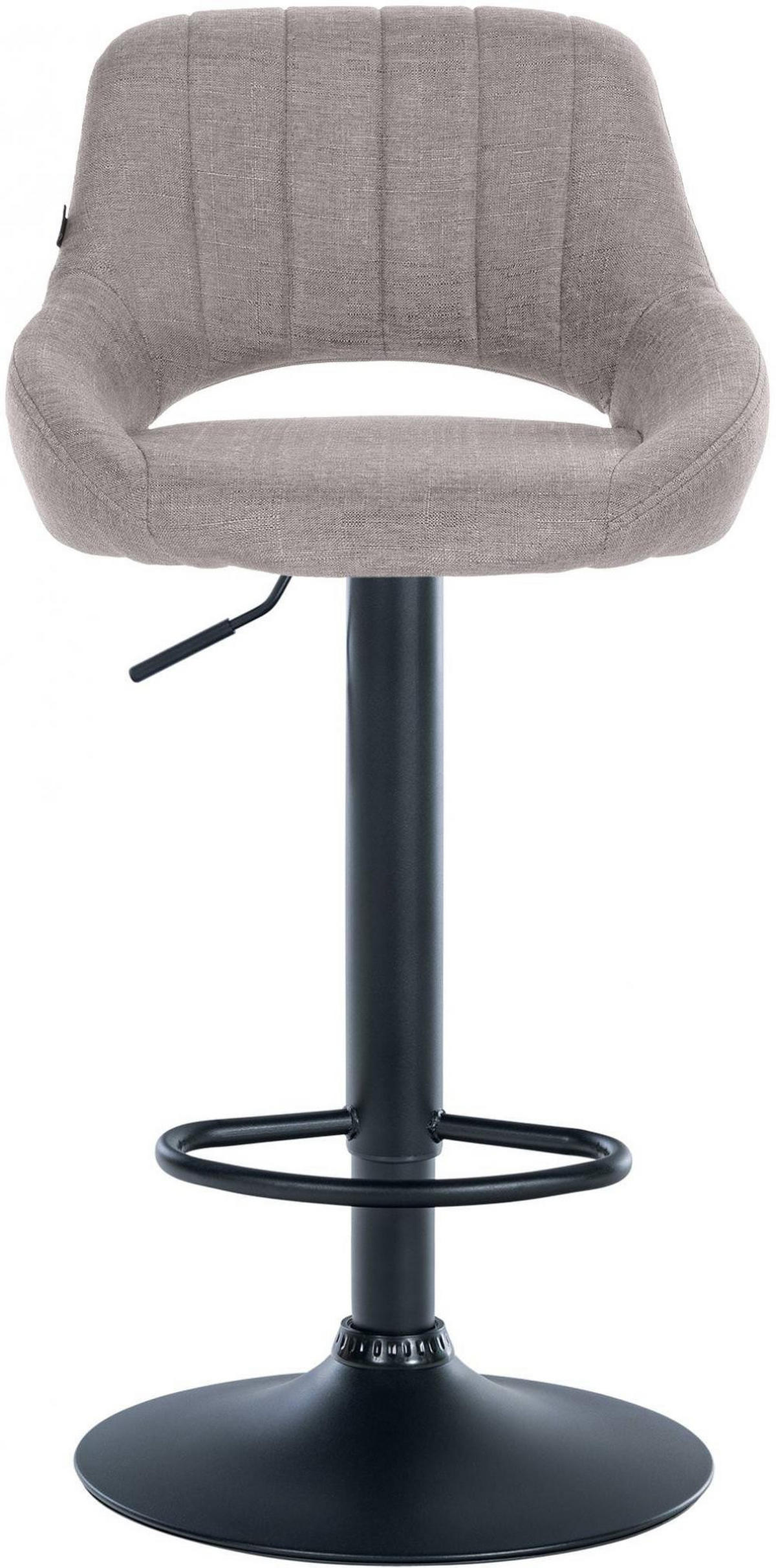 BARHOCKER 2er Set Stoff grau - Grau, Textil (47/85/48cm) - CLP