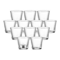 WINDLICHTER Nori transparent ø 7 cm 12er Set - Transparent, Glas (7/6.5/7cm) - Ritzenhoff Breker