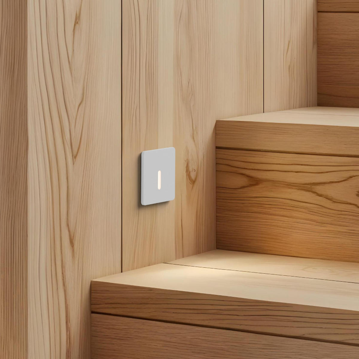 EINBAULEUCHTE IRIA SQ Weiß 3 W - Weiß, Metall (6/6/6cm) - Rendl