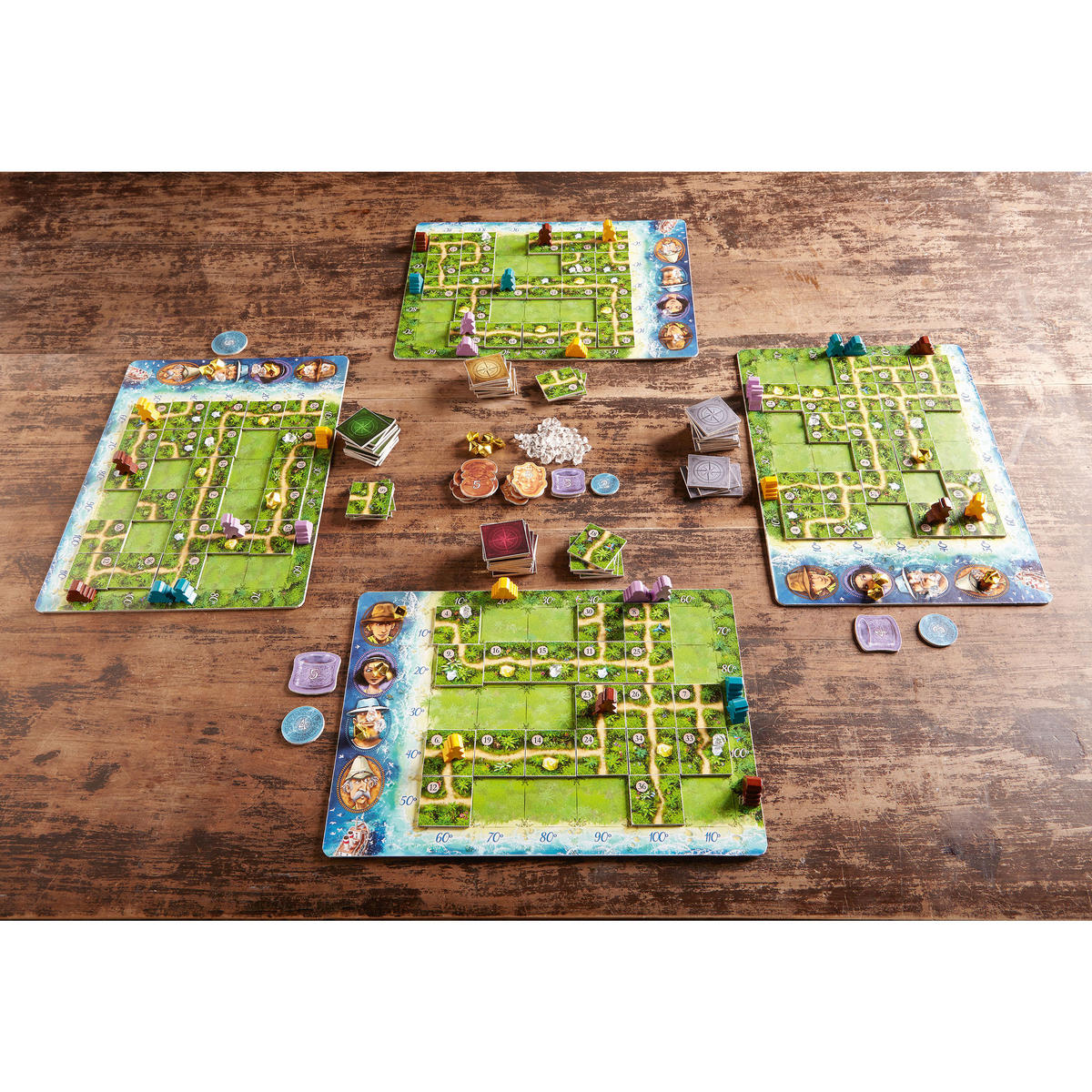 LEGESPIEL Karuba - Multicolor, Naturmaterialien (31.7/22.2cm)
