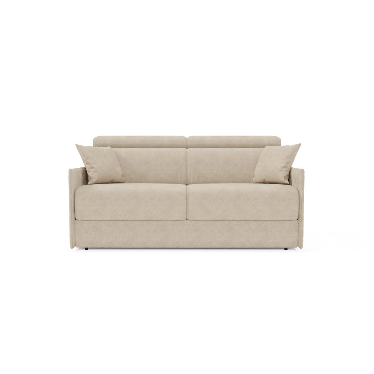 LINEARSOFA Miryam - Beige, Metall (189/83/98cm) - Divani.store
