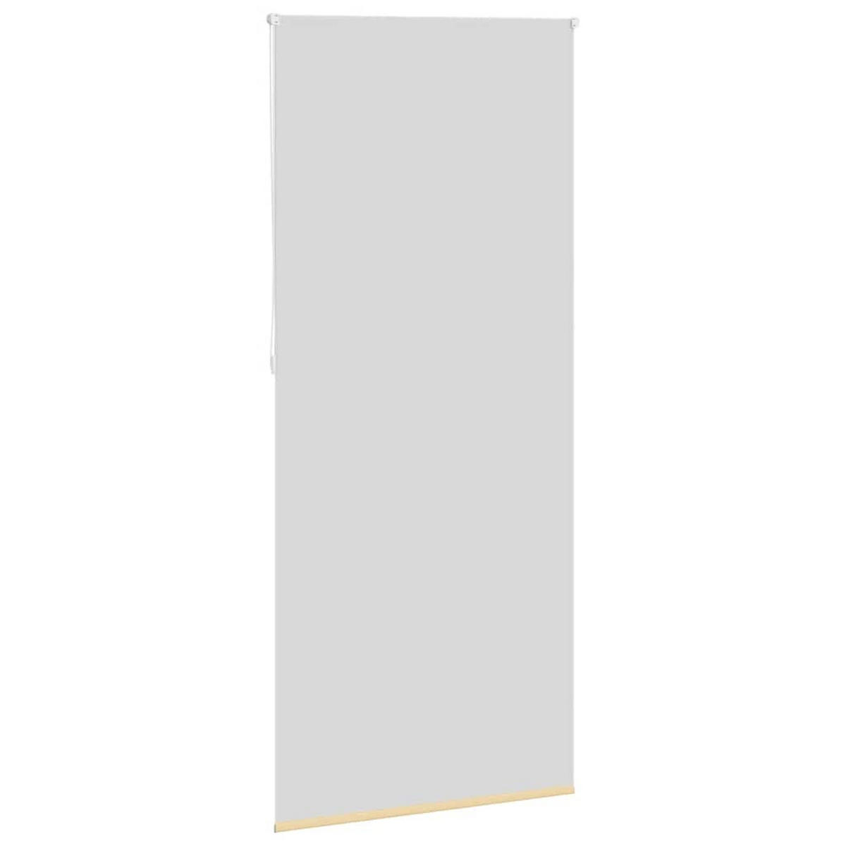VERDUNKELUNGSROLLO 84,4/230 cm Stoffbreite 80 cm aus Polyester Beige - Beige, Textil (80/230cm) - vidaXL