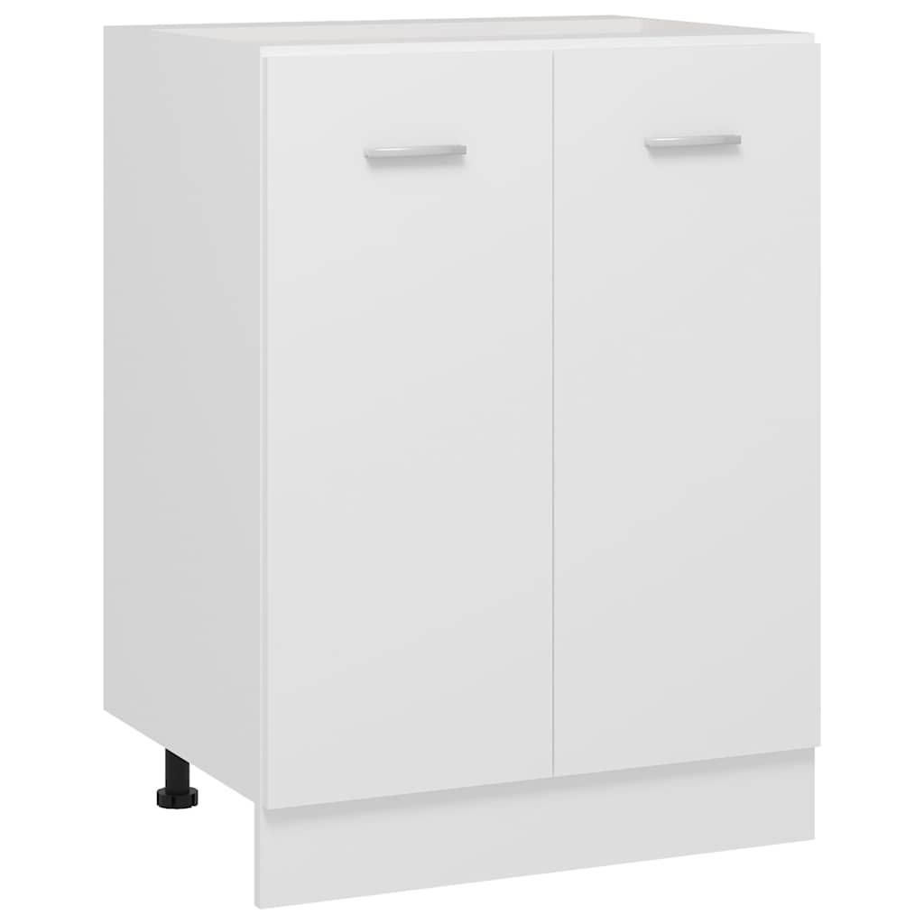 vidaXL Unterschrank Weiß 46x81.5x60 cm