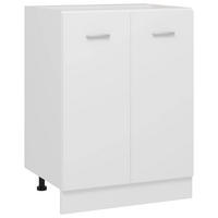 UNTERSCHRANK Lyon Weiss 60/46/81,5 Cm Holzwerkstoff - Weiß, Holzwerkstoff (46/81.5/60cm) - vidaXL