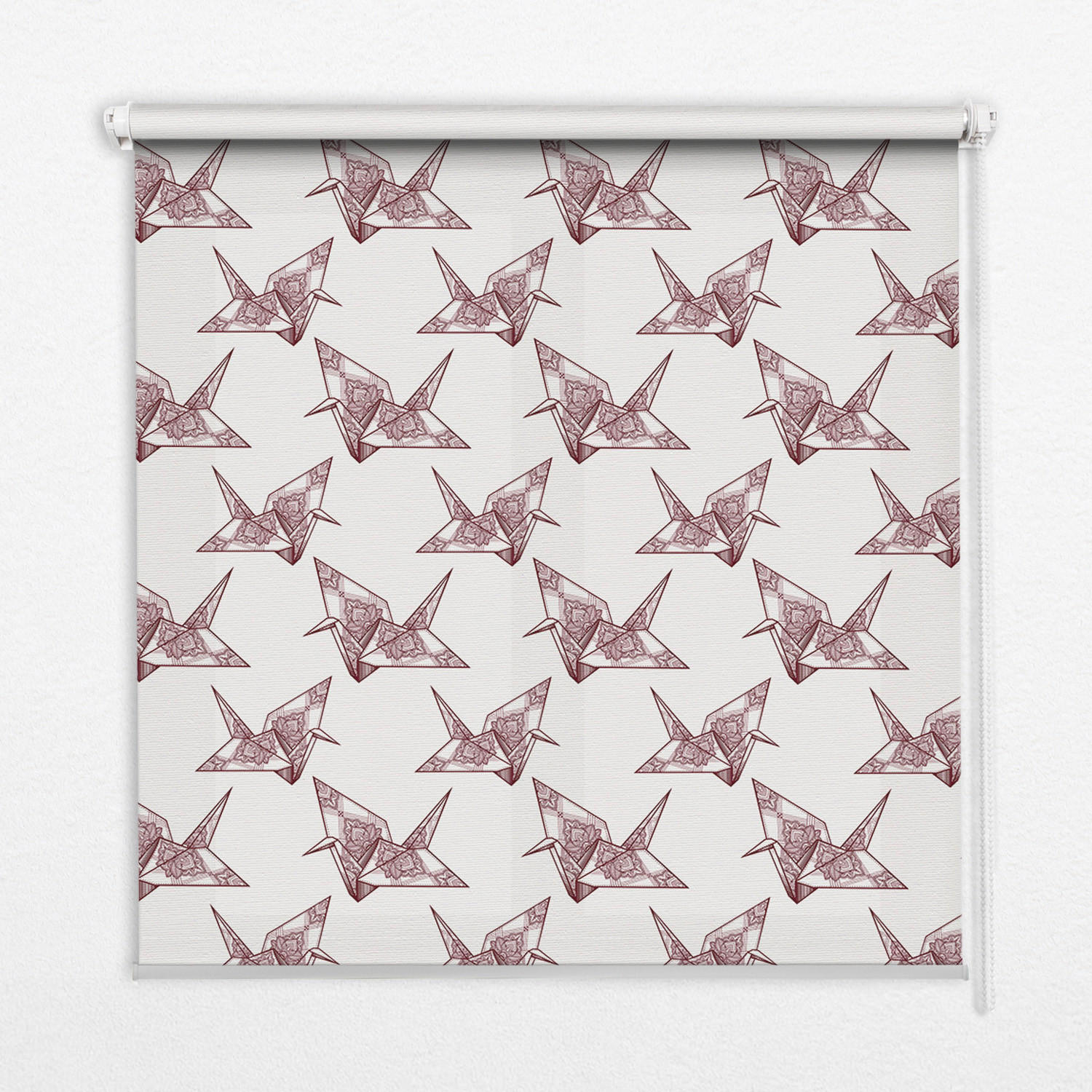 TULUP VNITŘNÍ roleta - okenní roleta - roleta - 90x140 cm - Origami labutě