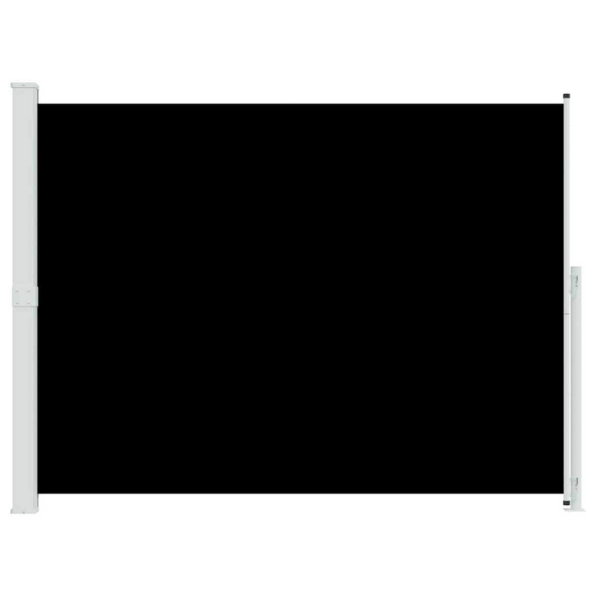 SEITENMARKISE Ausziehbar 220x300 cm Schwarz - Schwarz, Textil (300/220/300cm) - furnicato