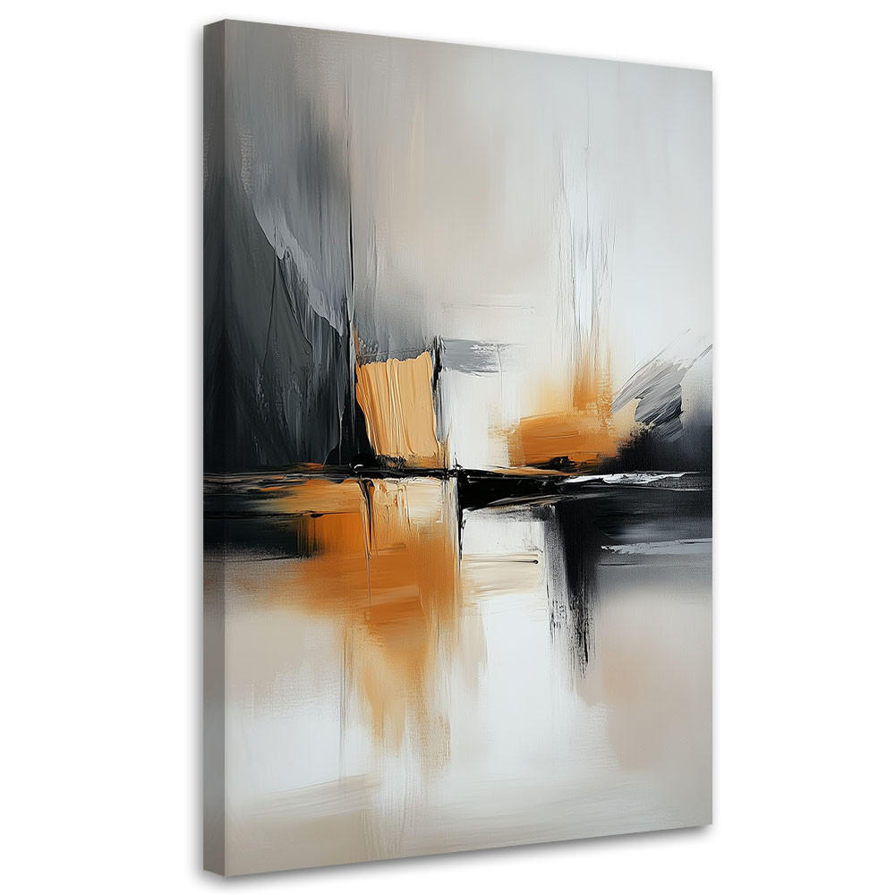 Feeby Leinwandbild Beige 80x120 cm