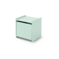 NACHTKOMMODE Karilynn 40x36x41 Nachtkonsole MDF mintgrün - Grün, Holzwerkstoff (40/41/36cm) - 58aufmkessel