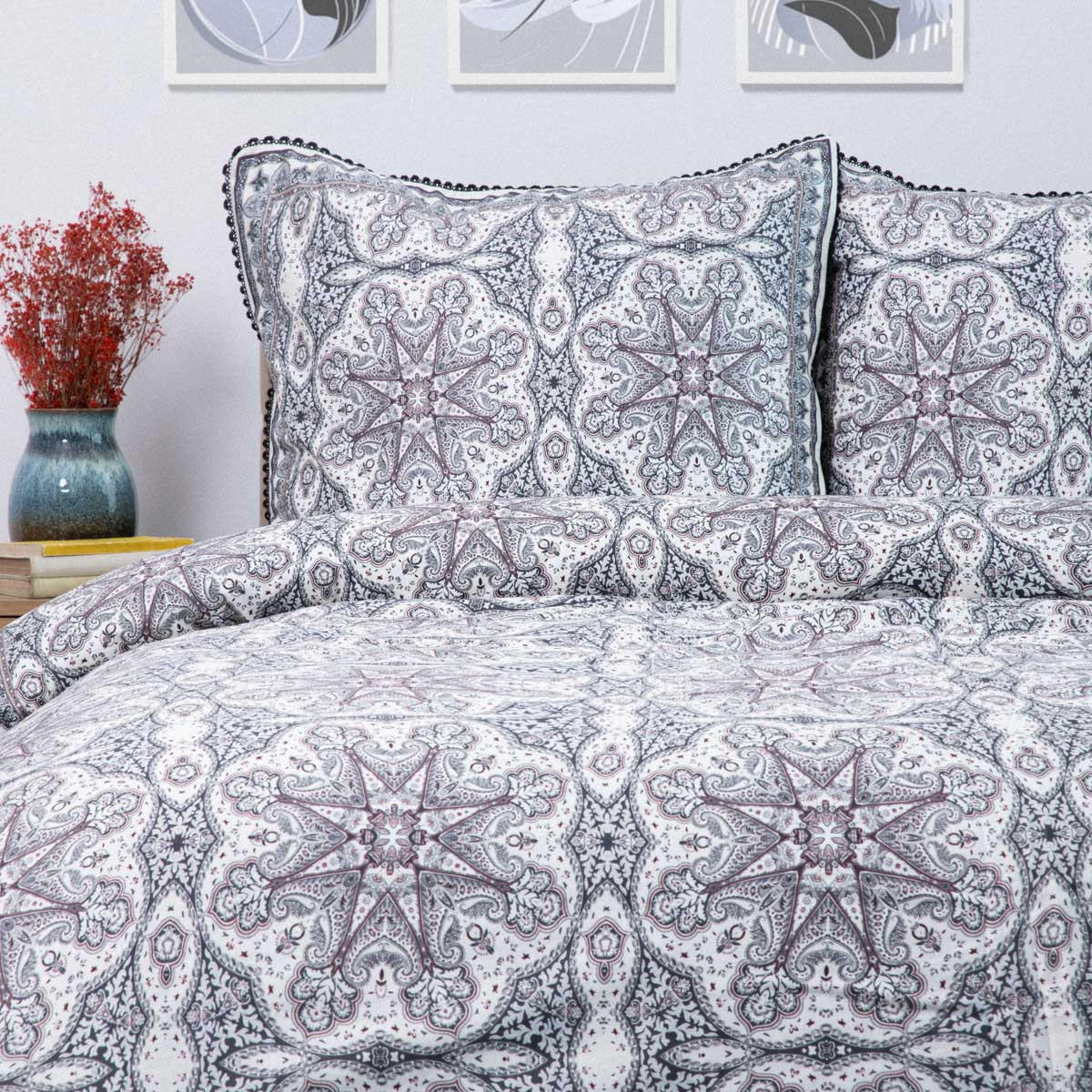 BETTWÄSCHE Scarla 160/200 cm - Multicolor, Textil (160/200cm) - Homla