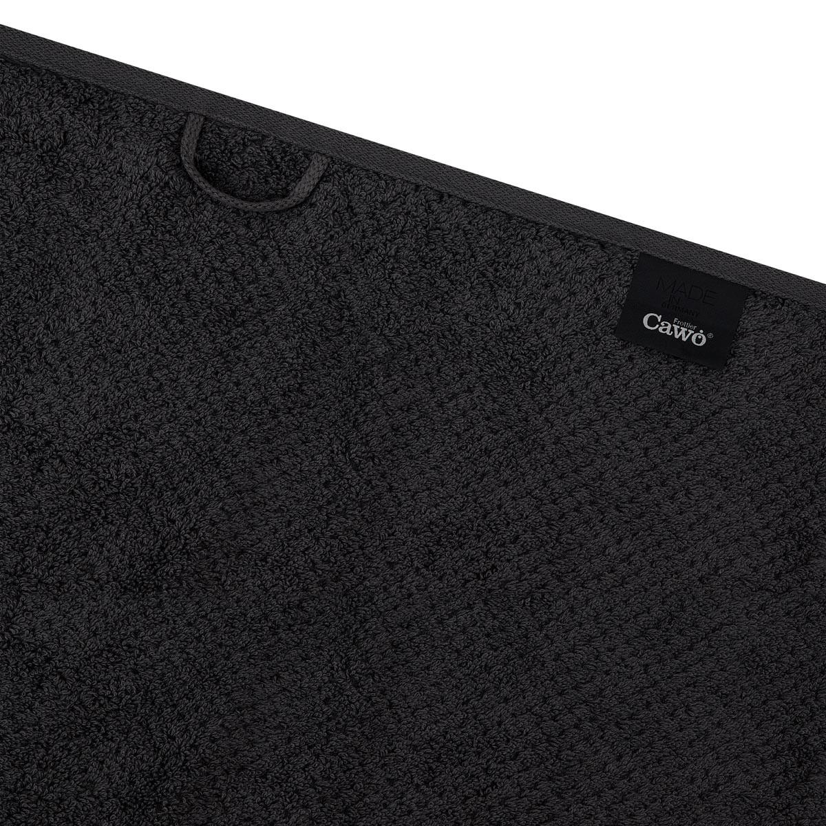 FROTTIERSET Pure 4-teilig - Dunkelgrau, Textil (50/100cm) - Cawö