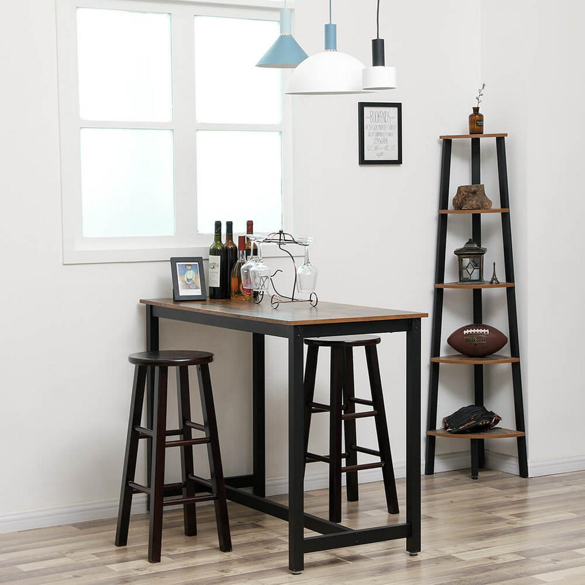 BARTISCH - Braun, Holzwerkstoff (120/60/90cm) - Hansiro