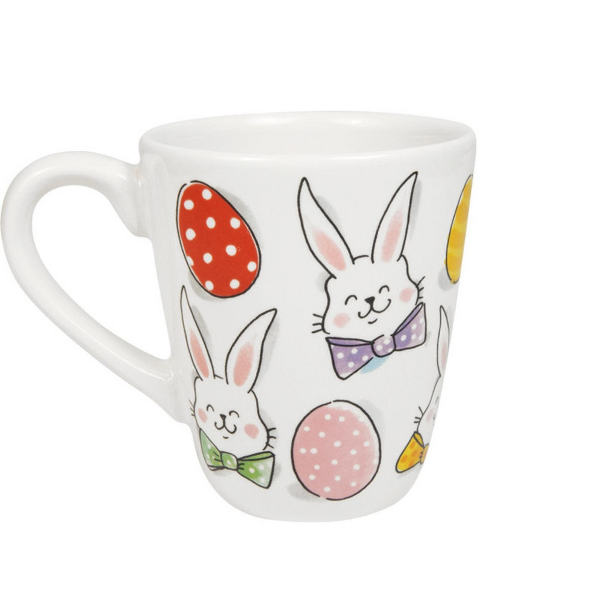 BECHER Osterhasen in Bunt - 350 ml - Multicolor, Keramik (0.35L) - Blond Amsterdam