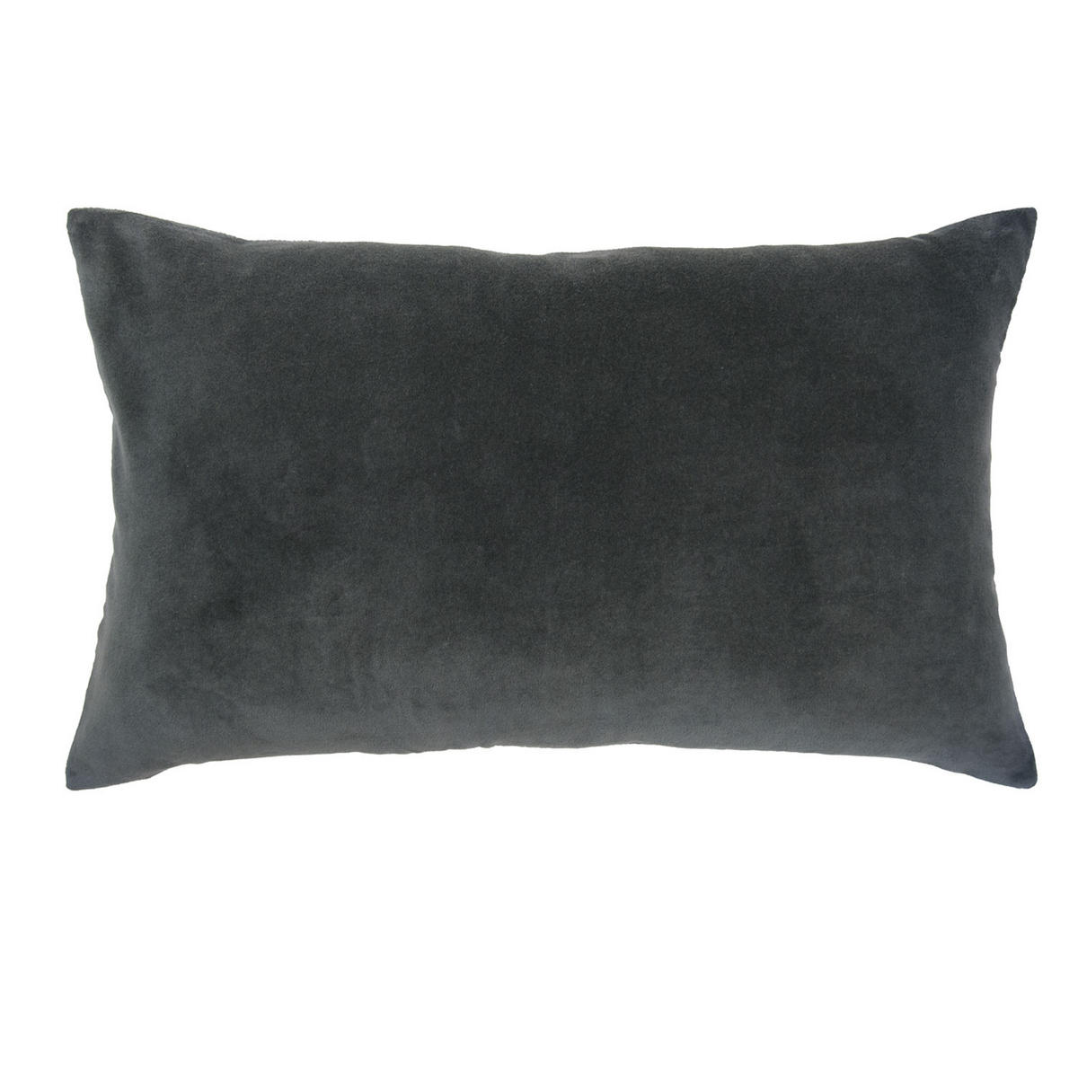 EINFARBIGES KISSEN Elise ebenbraun 30 x 50 cm - Dunkelbraun, Textil (30/50cm) - Vivaraise