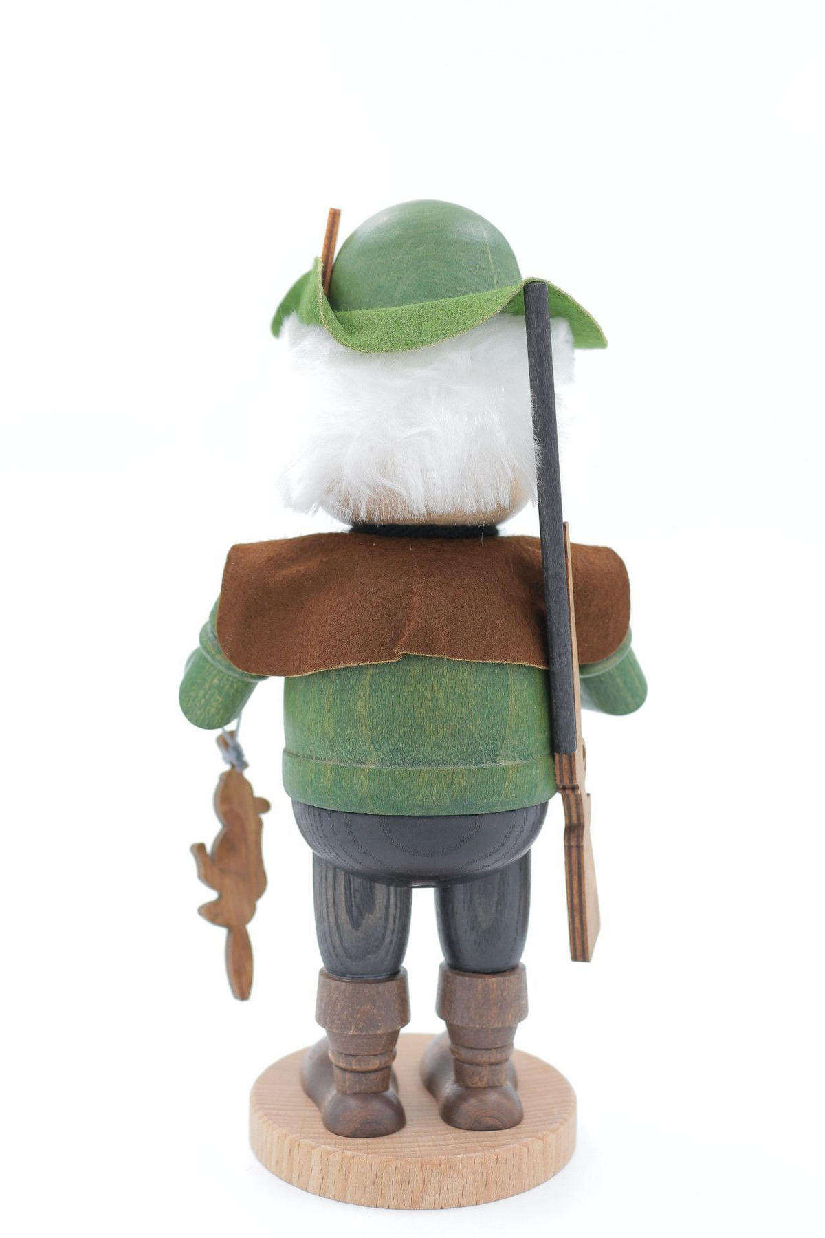 RAUCHFIGUR Wichtel Jäger 23 cm - Multicolor, Holz (11/22/0.1cm)