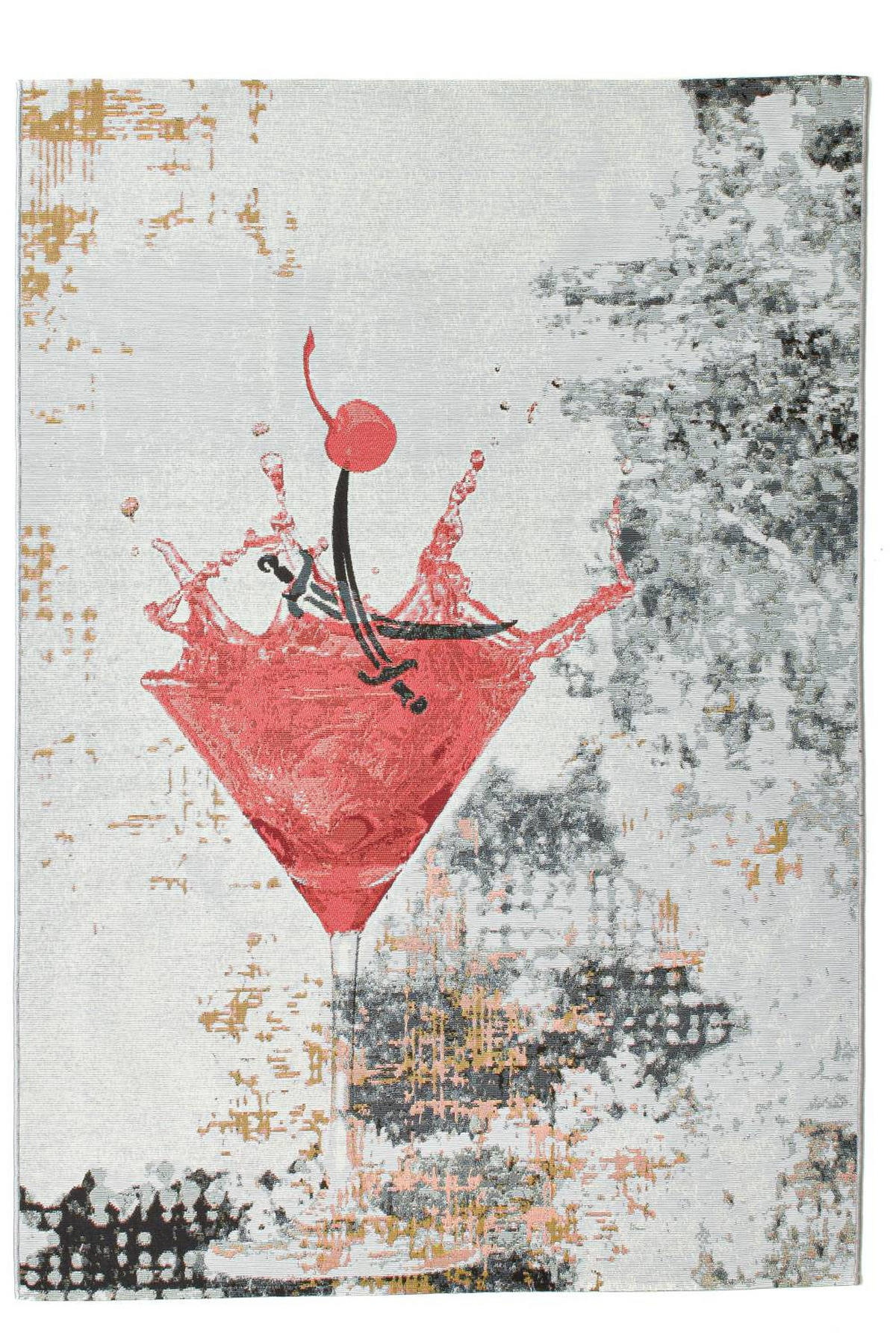 OUTDOORTEPPICH Rantum Beach 80x165 cm - Rot, Textil (80/165cm) - Sansibar SYLT