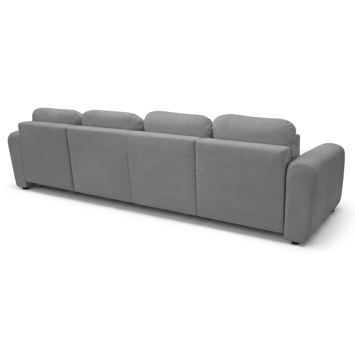 WOHNLANDSCHAFT Olido Grau - Grau, Kunststoff/Textil (315/82/150cm) - Selsey