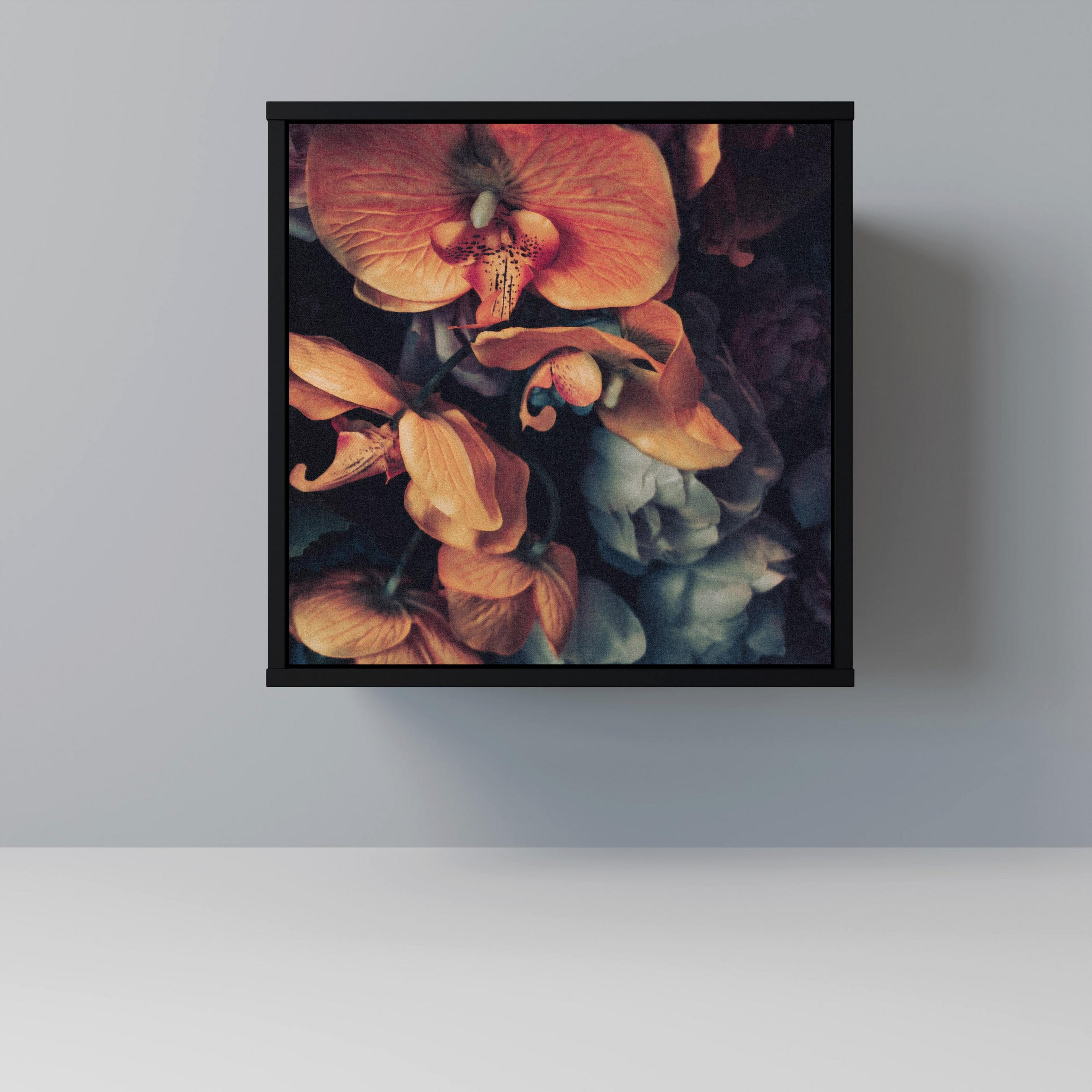 SpaceRebels Sideboard Schwarz 57.5x57.5x42 cm