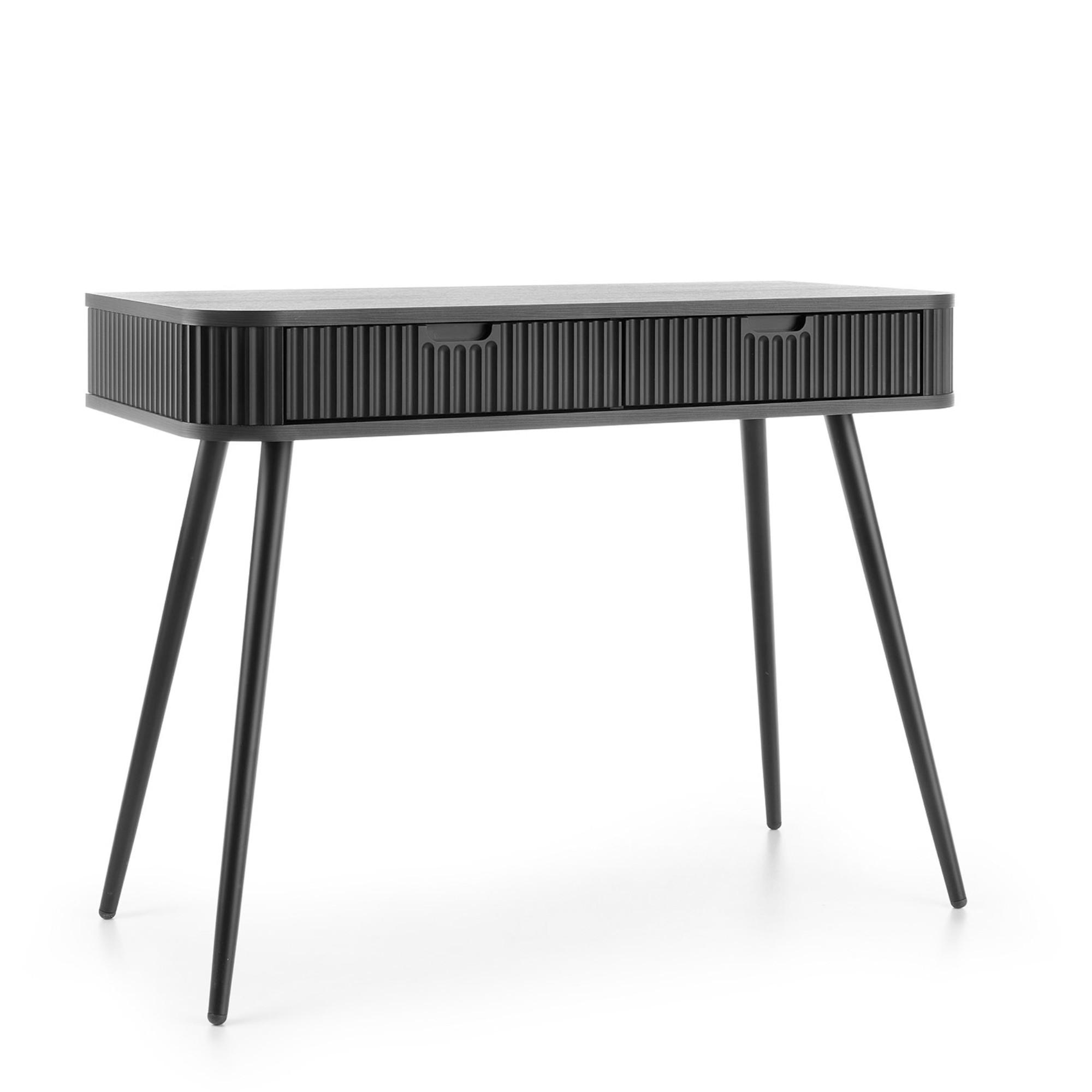 Komodee Konsolentisch Schwarz 103x80x49 cm